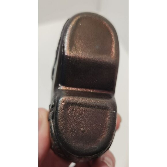 Vintage Metal 1970's Holland Dutch Clog Ashtray 4.5" Long 1.75" Tall - Picture 7 of 11